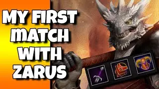 JUNGLE ZARUS! - 4k gameplay of Predecessor's new champ!