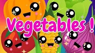 Vegetable BOUNCE! Kids Education And Fun! #babyeducation #lovetolearn #learning