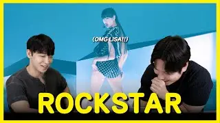 KOREAN REACT LISA - ROCKSTAR Special Stage Performance 😱