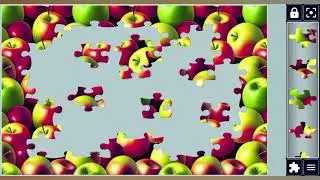 Juicy Red 🍎& Green 🍏 Apple Mosaic 🎉🧩fresh jigsaw puzzle 🧩//@jigsawpuzzle45 