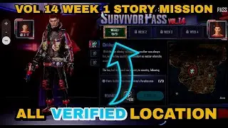 NEW STATE MOBILE - VOL 14 - WEEK 1 STORY MISSION - ALL LOCATIONS