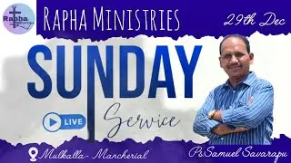 Pastor Samuel Savarapu's  Live message.