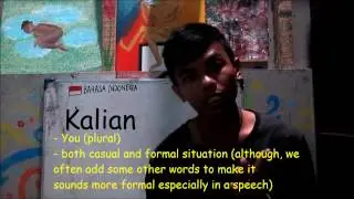 Pronouns in Indonesian - Grammar - Lesson #1