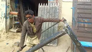 Making Metal Garden Bed | DIY Steel Raised Garden Bed Welding Step by Step