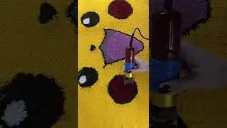 Процес створення килима #carpet #handmade #tufting #тафтинг