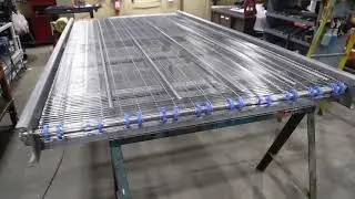 Stainless Steel Wire Mesh Belt Conveyor with Wash Down Motors