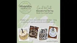 Decorative Two Tier Trays