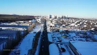 Магистраль Центральная в районе пересечения с Ракит. шоссе / город Самара / Russia