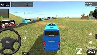 Indonesia Coach Bus Driving  Euro Bus Simulator 2025 Android Gameplay