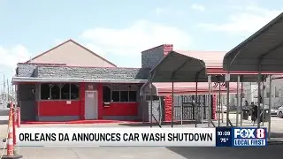 Orleans DA announces seizure of Five Star Car Wash, alleged criminal hub in Central City