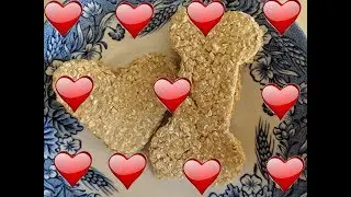 Happy Valentine's Day! DIY Dog Biscuits!