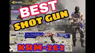 BEST SHOTGUN KRM-262 is insane  in CODM  gameplay challenge   / best loadout in CODM