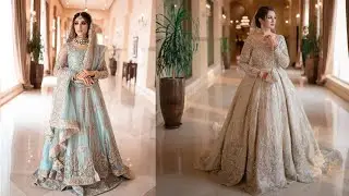 Latest Pakistani Bridal Wear 2021 | Pakistani Bridal Dresses 2021 For Wedding Barat & Walima | F M