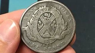 1837 Canada Bank Token 1 Penny Coin &bull;&nbsp;Values, Information, Mintage, History, and More