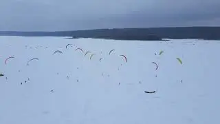 Кубок мира по сноукайтингу. IKA SNOWKITE World Cup 2022. Staryy Saltov. Khotomlya. Kharkov region