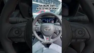POV | ENGINE START TOYOTA COROLLA ALTIS 1.8 HEV GR SPORT | INDONESIA