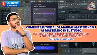 Manual Mastering vs AI Mastering || Advance Song Mastering Techniques || Music Production Course