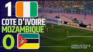 🔴 EN DIRECT: COTE D'IVOIRE - MOZAMBIQUE | Coupe d'Afrique des Nations Maroc 2025 | Match Simulation