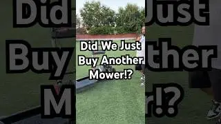 Did we just buy another mower!? Finally got my hands on a Toro Greensmaster 1000 #torogreensmaster