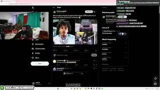 Adin Ross Reacts To Kai Cenat Girlfriend Gabrielle Alayah Cheating On Him With NBA Youngboy😳