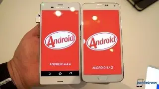 Sony Xperia Z3 vs Samsung Galaxy S5: Show Floor Comparison | Pocketnow