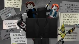 O Protesto Pelo Chat De Volta No Brookhaven - Roblox