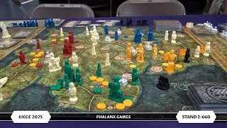 Come And Have A Look At The Awesome Boardgames Phalanx Are Demoing Here At UKGE | Stand 2-660