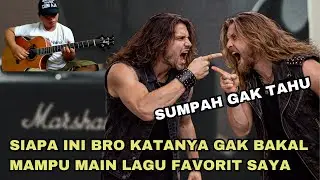 PERTAMAX ❗ Gitaris Kembar Itali Nonton Bareng Cover Lagu TLOTM Alip Ba Ta Melongo Parah
