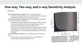 Sensitivity Analysis: Exploring Uncertainty for Optimal Decision