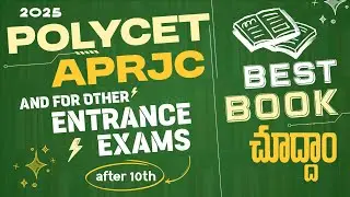 best book for  polycet 2025|Best Book for APPOLYCET, APRJC, MJPCET & Other Entrance Exams After 10th