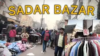 Sunday Market Delhi 🛍️ | Sadar Bazar Budget Shopping