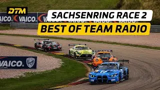 Highlights from the cockpit! 🎧 | Best of Team Radio Race 2 Sachsenring | DTM 2025