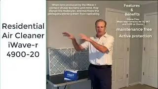 iWave-r 4900-20 residential air cleaner by Nu-Calgon overview, features, best place to buy