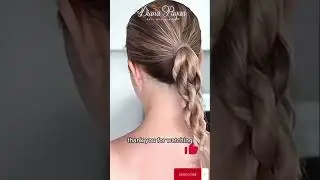 ❤️ Easy Classy Braided Ponytail Hairstyle | Updo l Pagans Beauty