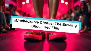 🚩Uncheckable Charlie: The Bowling Shoes Red Flag #comedy #shorts