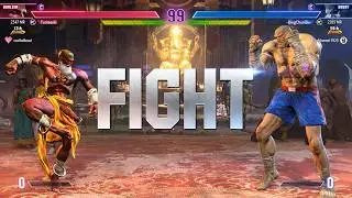 Street Fighter 6 🔥 ТОРИМЕШИ (Дхалсим, занимающий 2-е место в рейтинге) против DCQ (Сагат) 🔥 Высок...