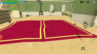 Я обустроил дома на карте Base01 в Chicken Gun и вот что получилось...