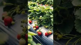 strawberry agriculture  | ready to harvest