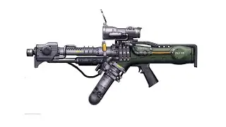 Modelling a Concept Gun In Maya full workflow  stream 1