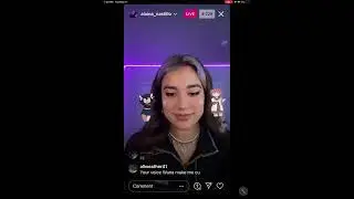 alaina castillo - ig live may 11 2021