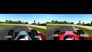F1 2017 Mini sector Comparison | Mercedes vs Ferrari | Spain Barcelona