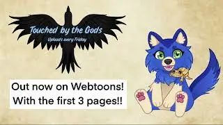 Touched by the gods | Three page webcomic trailer