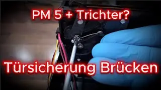Powermatic 5: Türsicherung entfernen – Vorbereitung für Trichter-Umbau