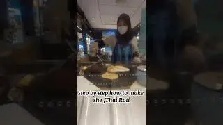 35 Baht Thai Egg Roti | How to make egg Roti, Making a Roti thai Style #youtubeshorts #shorts