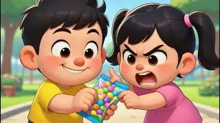 Too Many Candies 🍬 | Kids Learning Healthy Eating with Kiko & Mimi | Fun Cartoon for Kids