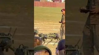 AI ROBOTS BY INDIAN ARMY # vijaydiwas #ai #robots #indianarmy #robotics #kolkata #militarytattoo