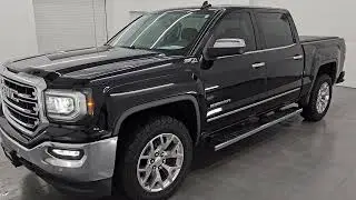 2018 GMC SIERRA 1500 SLT Z71 CREW SHORT HIGH MILEAGE 4K WALKAROUND 26T10A