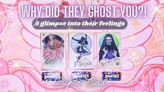 WHY did Your Person GHOST YOU? 👻😱🎃💔  Timeless PICK-A-CARD Reading ∞ w/ Candy Divination