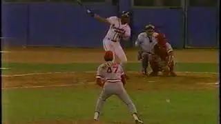 Cincinnati Reds vs Atlanta Braves (September 15, 1987) 