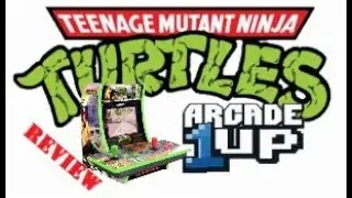 ARCADE 1UP Teenage Mutant Ninja Turtles Countercade Review!